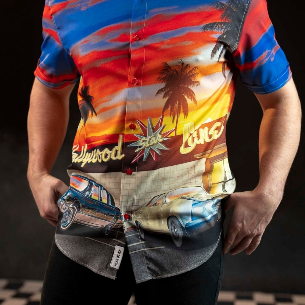 A3 RSVLTS The Big Lebowski "Strikes and Gutters" Size XLARGE NWT